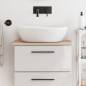 vidaXL Encimera de baño madera maciza de haya 60x40x1,5 cm vidaXL Encimera de baño madera maciza de haya 60x40x1,5 cm
