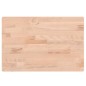 vidaXL Encimera de baño madera maciza de haya 60x40x1,5 cm vidaXL Encimera de baño madera maciza de haya 60x40x1,5 cm