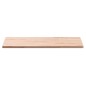 vidaXL Encimera de baño madera maciza de haya 60x40x1,5 cm vidaXL Encimera de baño madera maciza de haya 60x40x1,5 cm