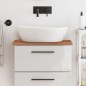 vidaXL Encimera de baño madera maciza de haya 60x40x1,5 cm vidaXL Encimera de baño madera maciza de haya 60x40x1,5 cm