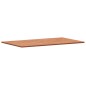 vidaXL Encimera de baño madera maciza de haya 100x60x1,5 cm