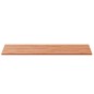 vidaXL Encimera de baño madera maciza de haya 100x60x1,5 cm