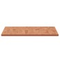 vidaXL Encimera de baño madera maciza de haya 100x60x1,5 cm