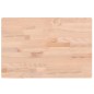 vidaXL Encimera de baño madera maciza de haya 60x40x2,5 cm vidaXL Encimera de baño madera maciza de haya 60x40x2,5 cm