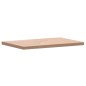 vidaXL Encimera de baño madera maciza de haya 60x40x2,5 cm vidaXL Encimera de baño madera maciza de haya 60x40x2,5 cm