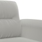 vidaXL Sillón de tela microfibra gris claro 60 cm vidaXL Sillón de tela microfibra gris claro 60 cm