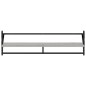 vidaXL Estantes pared con barras 6 pzas madera ingeniería gris Sonoma vidaXL Estantes pared con barras 6 pzas madera ingeniería gris Sonoma