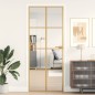 vidaXL Puerta de interior dorada vidrio templado y aluminio 83x201,5cm vidaXL Puerta de interior dorada vidrio templado y aluminio 83x201,5cm