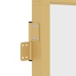 vidaXL Puerta de interior dorada vidrio templado y aluminio 83x201,5cm vidaXL Puerta de interior dorada vidrio templado y aluminio 83x201,5cm