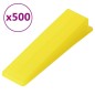 vidaXL Sistema para nivelación de azulejos 500 cuñas 2500 calzos 2 mm vidaXL Sistema para nivelación de azulejos 500 cuñas 2500 calzos 2 mm