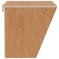 vidaXL Comedero heno para conejos madera maciza abeto 25x18,5x20,5 cm vidaXL Comedero heno para conejos madera maciza abeto 25x18,5x20,5 cm