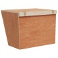 vidaXL Comedero heno para conejos madera maciza abeto 25x18,5x20,5 cm vidaXL Comedero heno para conejos madera maciza abeto 25x18,5x20,5 cm