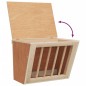 vidaXL Comedero heno para conejos madera maciza abeto 25x18,5x20,5 cm vidaXL Comedero heno para conejos madera maciza abeto 25x18,5x20,5 cm