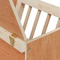 vidaXL Comedero heno para conejos madera maciza abeto 25x18,5x20,5 cm vidaXL Comedero heno para conejos madera maciza abeto 25x18,5x20,5 cm