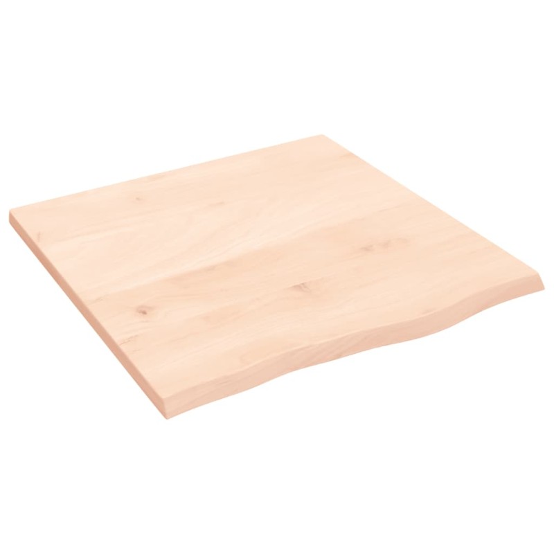 vidaXL Estante de pared madera maciza de roble sin tratar 60x60x2 cm vidaXL Estante de pared madera maciza de roble sin tratar 60x60x2 cm