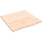 vidaXL Estante de pared madera maciza de roble sin tratar 60x60x2 cm vidaXL Estante de pared madera maciza de roble sin tratar 60x60x2 cm