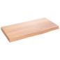 vidaXL Estante de pared madera de roble tratada marrón claro 40x20x2cm vidaXL Estante de pared madera de roble tratada marrón claro 40x20x2cm