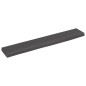 vidaXL Estante de pared madera roble tratada marrón oscuro 60x10x2 cm vidaXL Estante de pared madera roble tratada marrón oscuro 60x10x2 cm