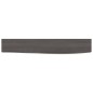 vidaXL Estante de pared madera roble tratada marrón oscuro 60x10x2 cm vidaXL Estante de pared madera roble tratada marrón oscuro 60x10x2 cm