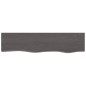 vidaXL Estante de pared madera roble tratada marrón oscuro 80x20x2 cm vidaXL Estante de pared madera roble tratada marrón oscuro 80x20x2 cm