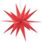 vidaXL Lámpara de Navidad con LED plegable roja 57 cm vidaXL Lámpara de Navidad con LED plegable roja 57 cm