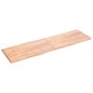 vidaXL Tablero mesa madera tratada borde natural marrón 200x60x(2-4)cm vidaXL Tablero mesa madera tratada borde natural marrón 200x60x(2-4)cm