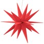 vidaXL Lámpara de Navidad con LED plegable roja 100 cm vidaXL Lámpara de Navidad con LED plegable roja 100 cm