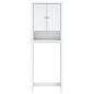 vidaXL Mueble para inodoro BERG madera maciza blanco 60x27x164,5 cm vidaXL Mueble para inodoro BERG madera maciza blanco 60x27x164,5 cm