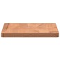 vidaXL Estante de pared madera maciza de haya 40x20x1,5 cm