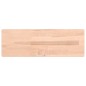 vidaXL Estante de pared madera maciza de haya 60x20x2,5 cm vidaXL Estante de pared madera maciza de haya 60x20x2,5 cm