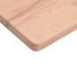 vidaXL Estante de pared madera maciza de haya 60x20x2,5 cm vidaXL Estante de pared madera maciza de haya 60x20x2,5 cm