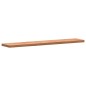 vidaXL Estante de pared madera maciza de haya 100x20x2,5 cm