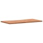 vidaXL Tablero de escritorio madera maciza de haya 100x(45-50)x2,5 cm