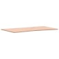 vidaXL Tablero de escritorio madera maciza de haya 110x(55-60)x1,5 cm vidaXL Tablero de escritorio madera maciza de haya 110x(55-60)x1,5 cm