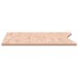 vidaXL Tablero de escritorio madera maciza de haya 110x(55-60)x1,5 cm vidaXL Tablero de escritorio madera maciza de haya 110x(55-60)x1,5 cm
