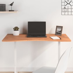 vidaXL Tablero de escritorio madera maciza de haya 100x(45-50)x1,5 cm