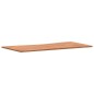 vidaXL Tablero de escritorio madera maciza de haya 100x(45-50)x1,5 cm