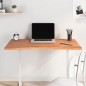 vidaXL Tablero de escritorio madera maciza de haya 100x(55-60)x2,5 cm vidaXL Tablero de escritorio madera maciza de haya 100x(55-60)x2,5 cm