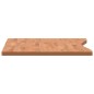 vidaXL Tablero de escritorio madera maciza de haya 100x(55-60)x2,5 cm vidaXL Tablero de escritorio madera maciza de haya 100x(55-60)x2,5 cm