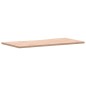 vidaXL Tablero de escritorio madera maciza de haya 110x(50-55)x2,5 cm