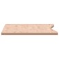 vidaXL Tablero de escritorio madera maciza de haya 110x(55-60)x2,5 cm vidaXL Tablero de escritorio madera maciza de haya 110x(55-60)x2,5 cm