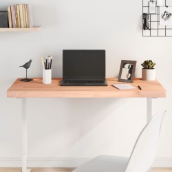 vidaXL Tablero de escritorio madera maciza de haya 100x50x4 cm