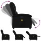 vidaXL Sillón de masaje reclinable cuero sintético negro vidaXL Sillón de masaje reclinable cuero sintético negro