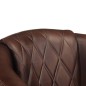 vidaXL Sillón butaca de cuero auténtico marrón claro vidaXL Sillón butaca de cuero auténtico marrón claro