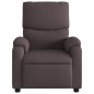 vidaXL Sillón reclinable de tela marrón oscuro vidaXL Sillón reclinable de tela marrón oscuro