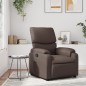 vidaXL Sillón reclinable de cuero sintético marrón vidaXL Sillón reclinable de cuero sintético marrón