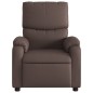 vidaXL Sillón reclinable de cuero sintético marrón vidaXL Sillón reclinable de cuero sintético marrón