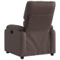 vidaXL Sillón reclinable de cuero sintético marrón vidaXL Sillón reclinable de cuero sintético marrón
