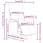 vidaXL Sillón reclinable masaje con reposapiés cuero sintético marrón vidaXL Sillón reclinable masaje con reposapiés cuero sintético marrón