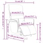 vidaXL Sillón reclinable masaje con reposapiés cuero sintético negro vidaXL Sillón reclinable masaje con reposapiés cuero sintético negro